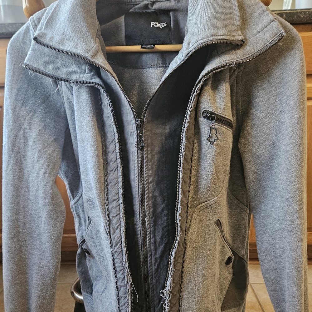 Fox Double zipper sweatshirt